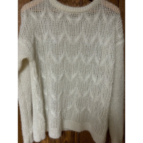 Soft Surroundings Cozy loose Knit Cottagecore Sweater Top with a hint of Sparkle - Picture 2 of 11